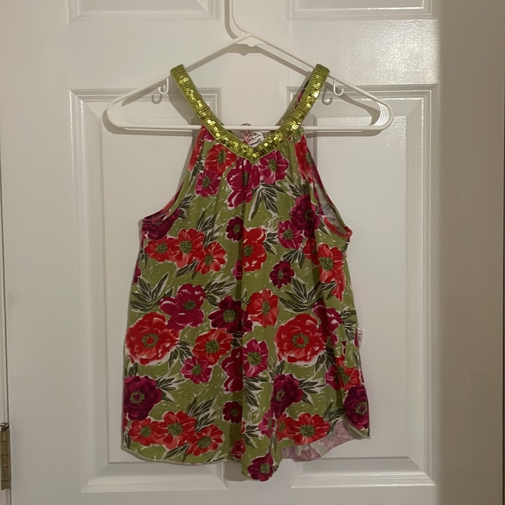 Beautiful floral halter top